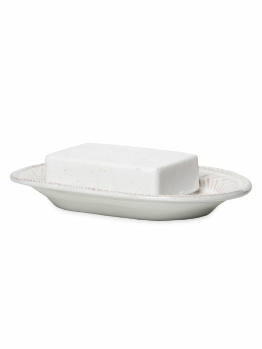 Bath Juliska | Juliska Le Panier Whitewash Ceramic Soap & Sponge Dish