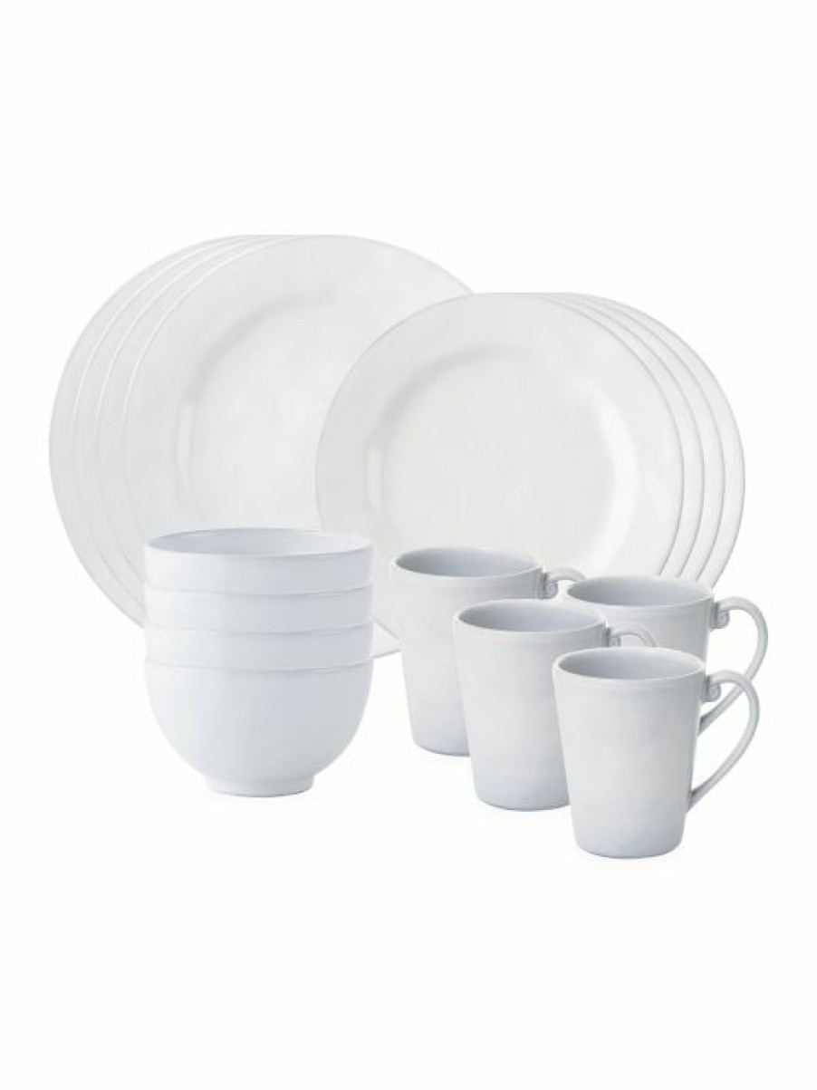 Dining & Entertaining Juliska | Juliska Quotidien White Truffle 20-Piece Dinnerware Set