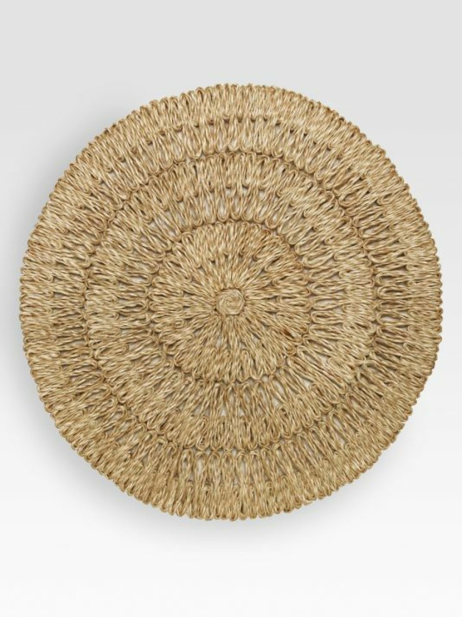 Dining & Entertaining Juliska | Juliska Straw Loop Round Placemat