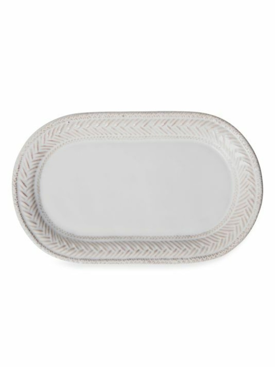 Dining & Entertaining Juliska | Juliska Le Panier Whitewash Ceramic Tray