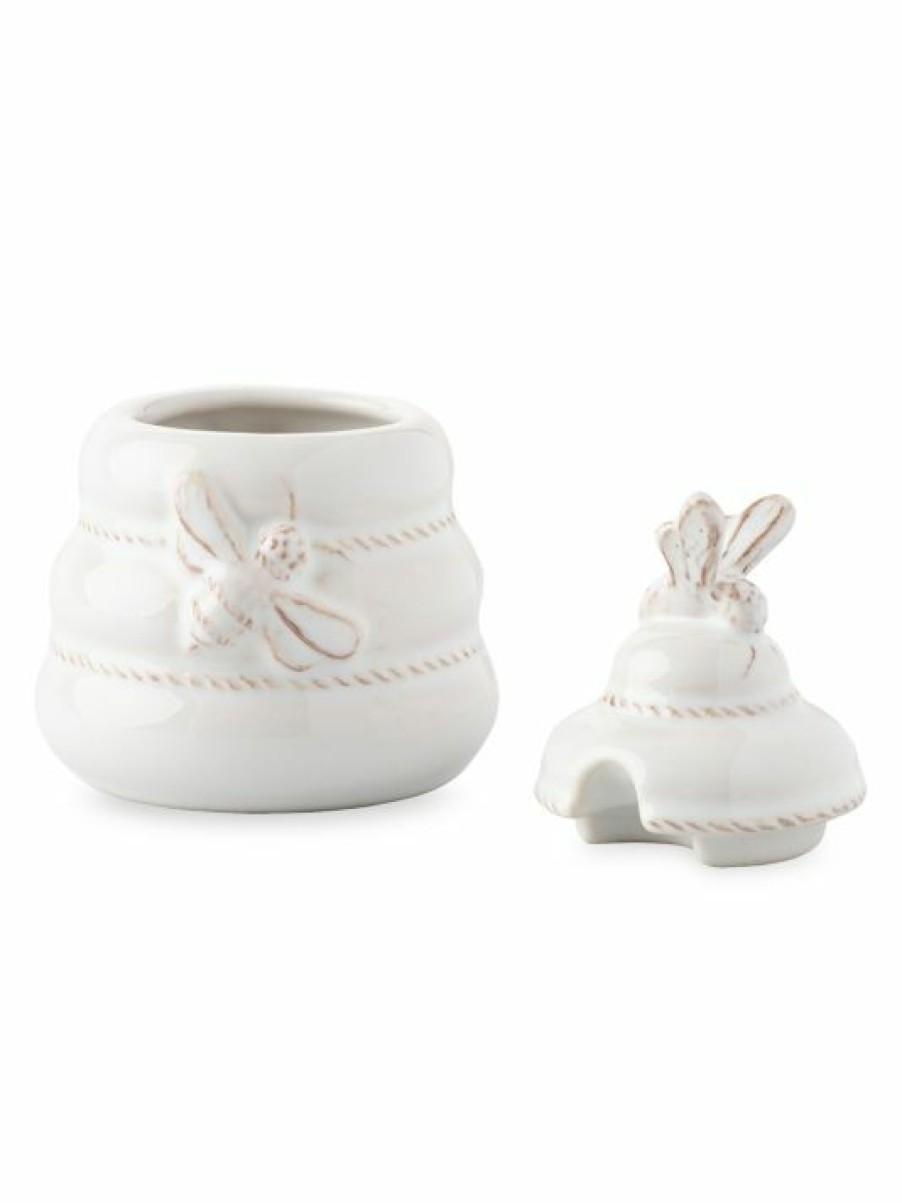 Dining & Entertaining Juliska | Juliska Clever Creatures Henrietta Whitewash Honey Pot