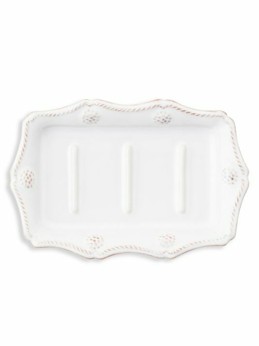 Bath Juliska | Juliska Berry & Thread Whitewash Soap Dish