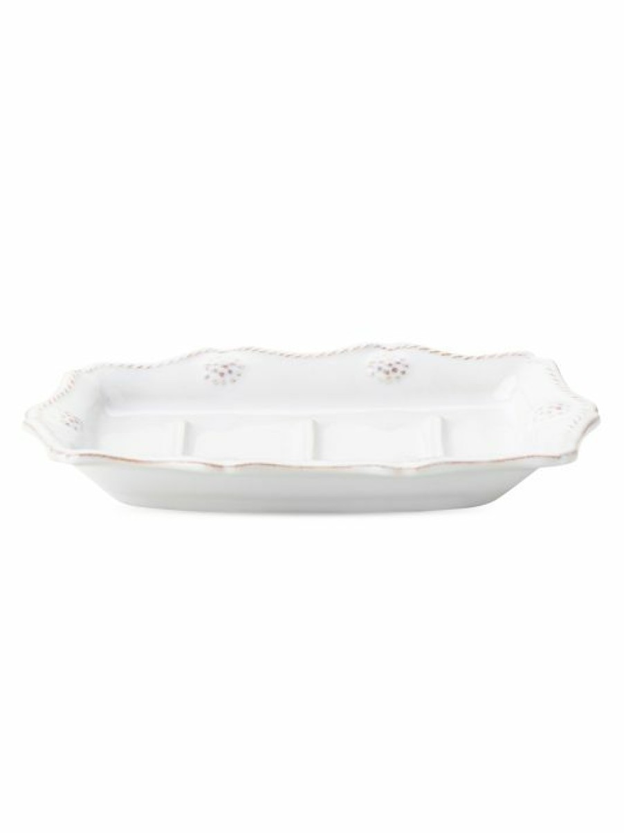 Bath Juliska | Juliska Berry & Thread Whitewash Soap Dish