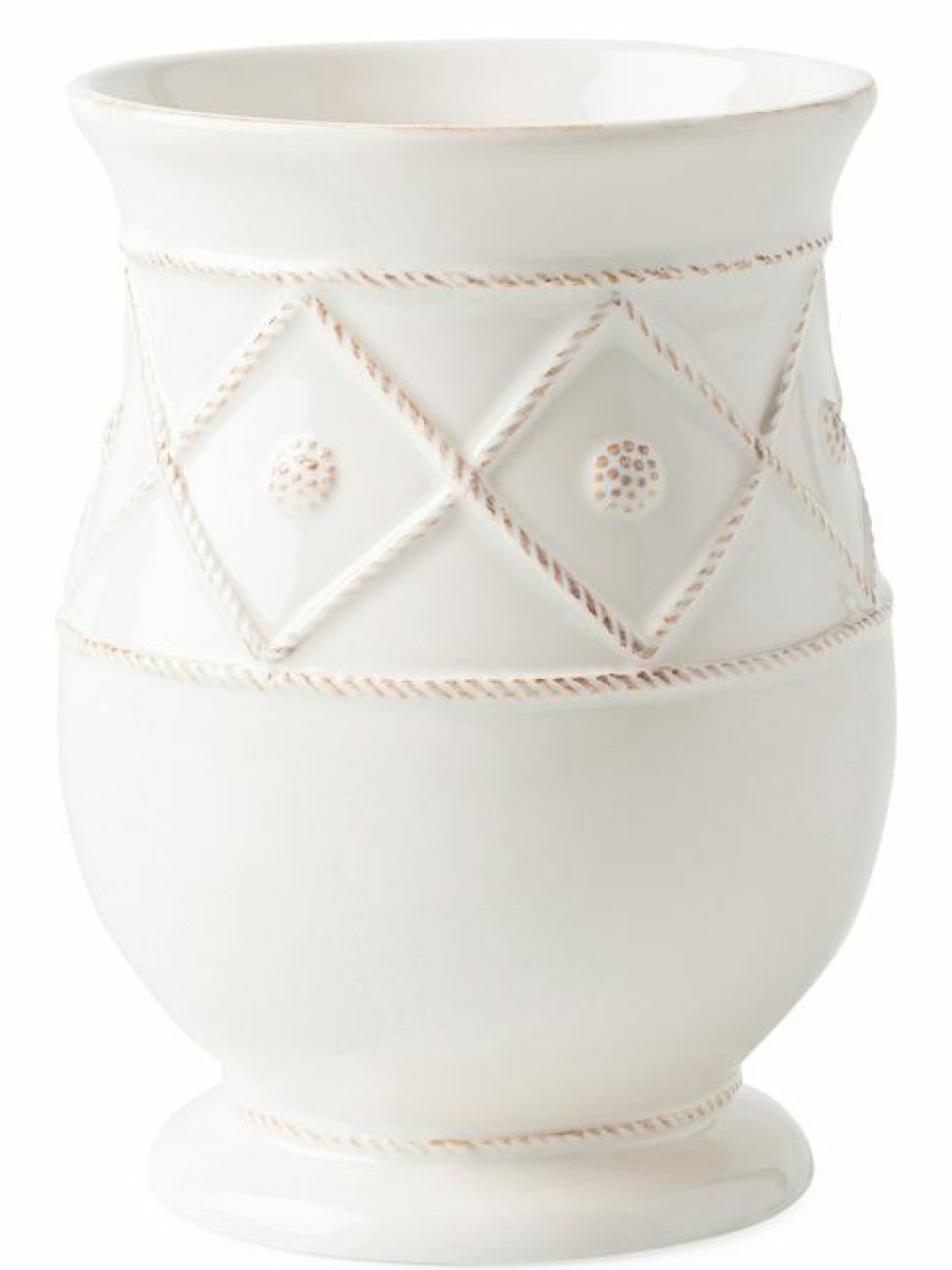 Kitchen Juliska | Juliska Berry & Thread Whitewash Utensil Crock