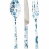 Dining & Entertaining Juliska | Juliska Field Of Flowers Chambray 3-Piece Flatware Set