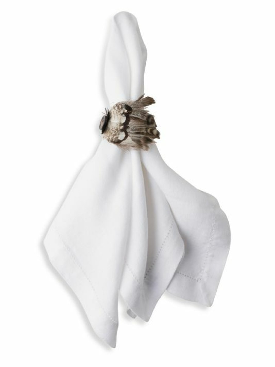 Dining & Entertaining Juliska | Juliska Feather Napkin Ring