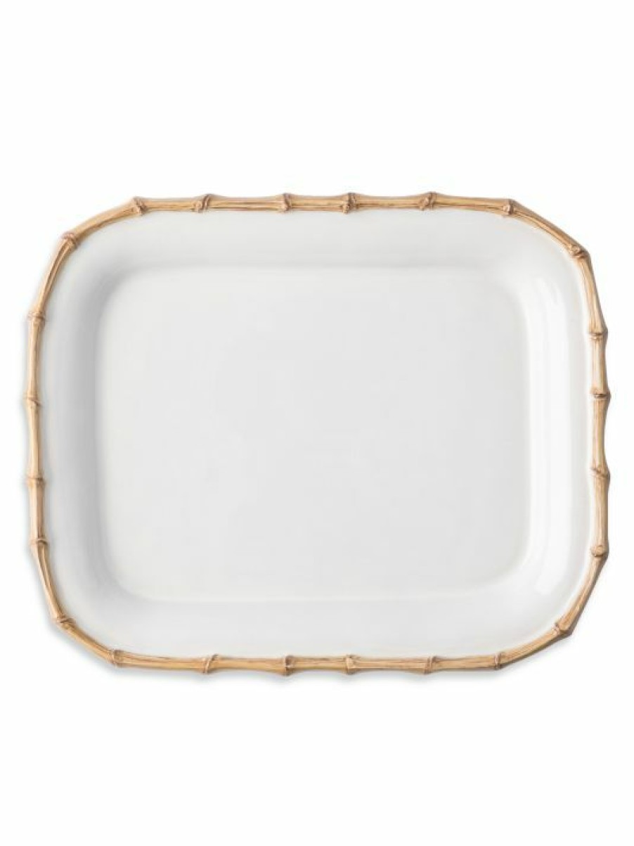 Dining & Entertaining Juliska | Juliska Bamboo Classic Natural 12 Rectangular Platter