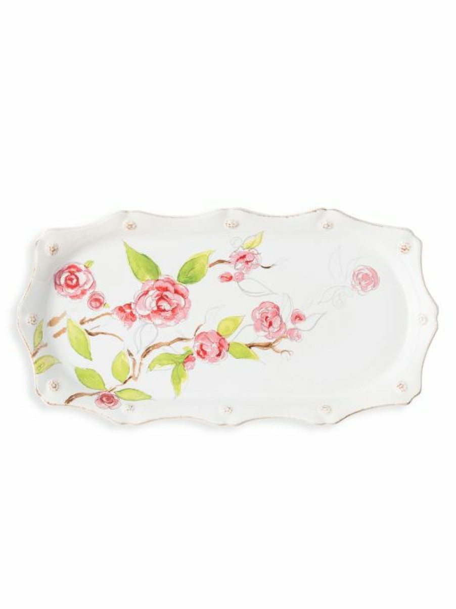 Dining & Entertaining Juliska | Juliska Berry & Thread Floral Sketch Camellia Hostess Tray