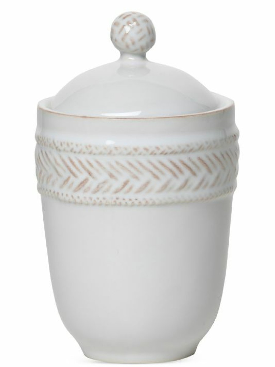 Kitchen Juliska | Juliska Le Panier Whitewash Ceramic Lidded Cup