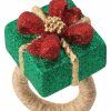 Holiday Juliska | Juliska Berry & Thread Present 4-Piece Napkin Ring Set