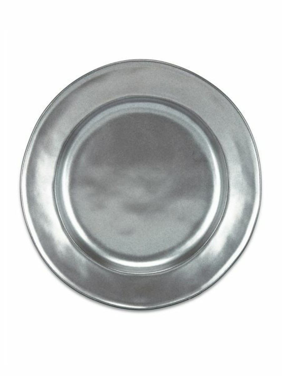 Dining & Entertaining Juliska | Juliska Pewter Stoneware Round Dessert Plate