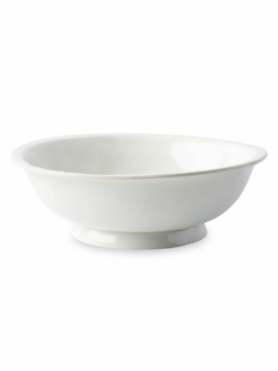 Dining & Entertaining Juliska | Juliska Puro Whitewash Footed Fruit Bowl