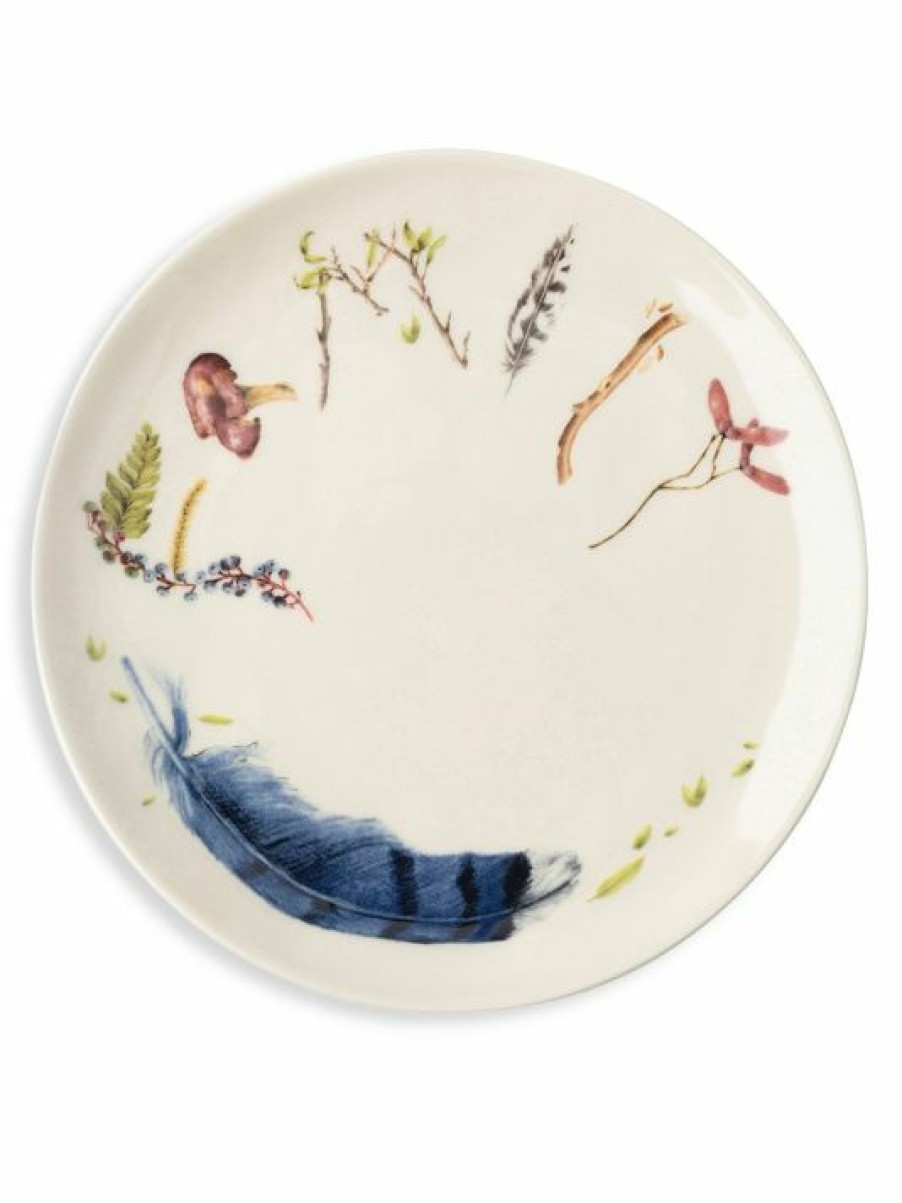 Holiday Juliska | Juliska Forest Walk Set Of Four Sentiments Tidbits Plates