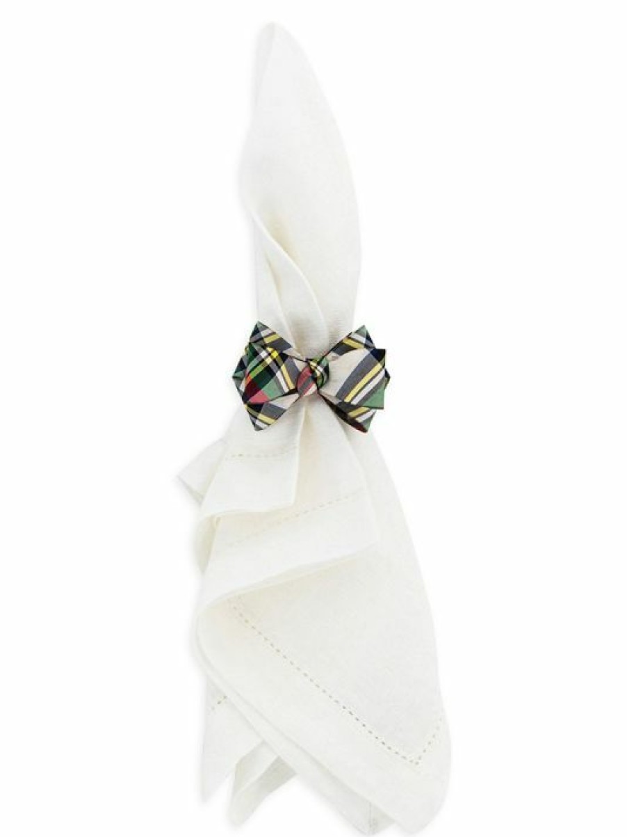 Dining & Entertaining Juliska | Juliska Tuxedo Stewart Tartan Napkin Ring