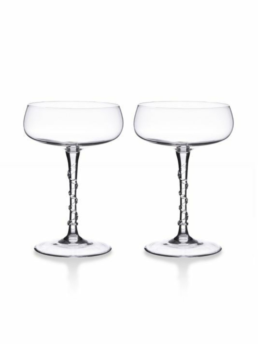 Dining & Entertaining Juliska | Juliska Set Of Two Amalia Champagne Coupes