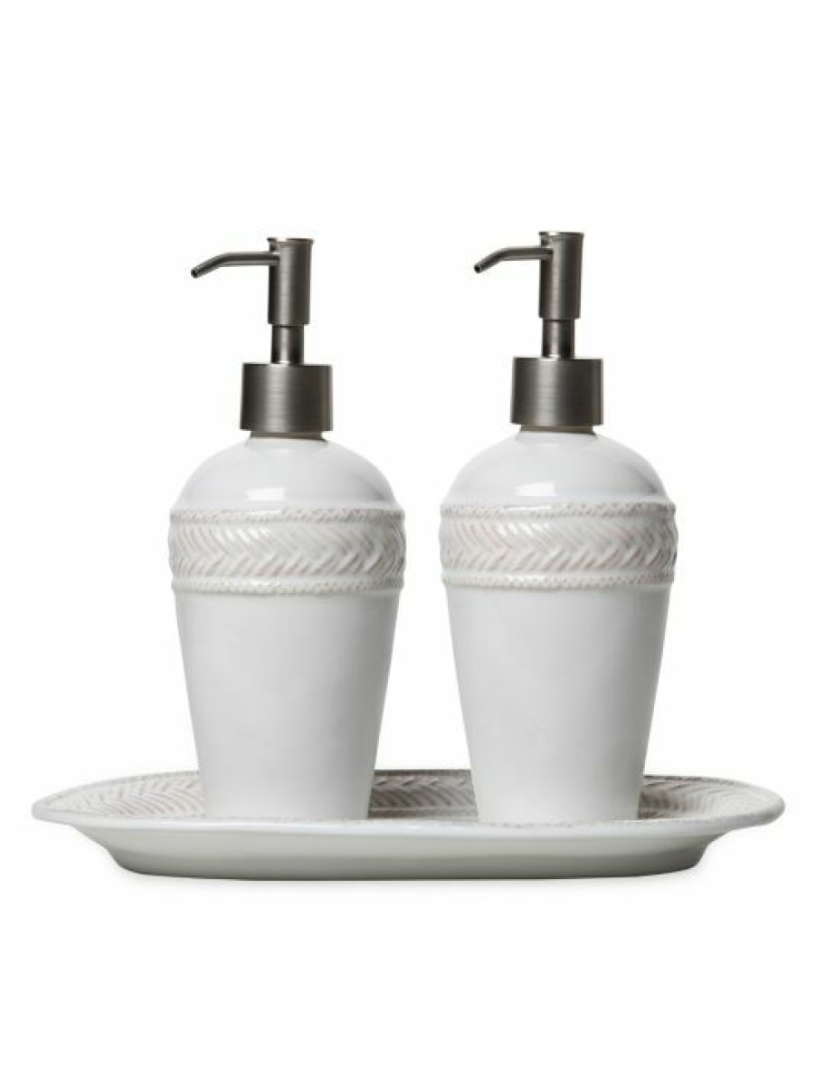 Kitchen Juliska | Juliska Le Panier Whitewash 3-Piece Kitchen Essentials Set