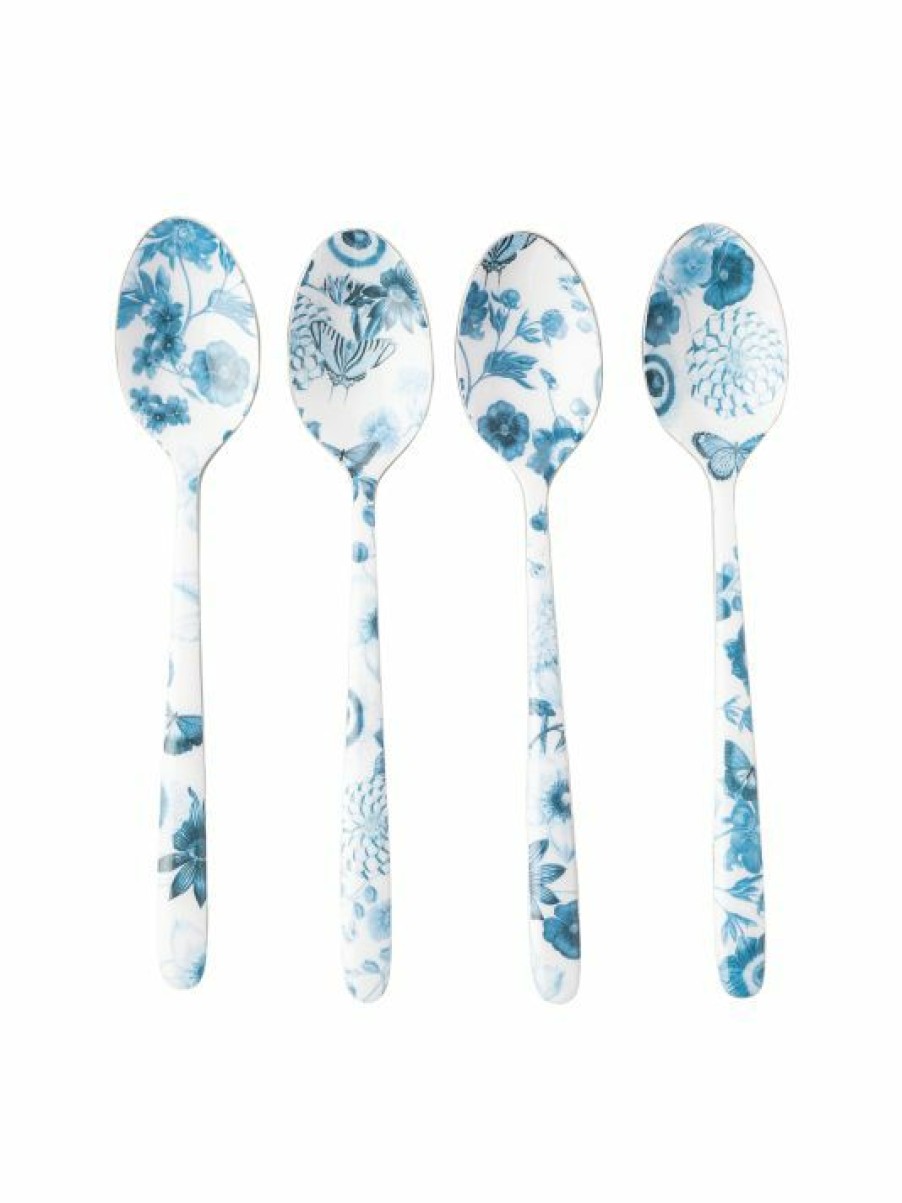 Dining & Entertaining Juliska | Juliska Field Of Flowers Chambray 4-Piece Spoons Set