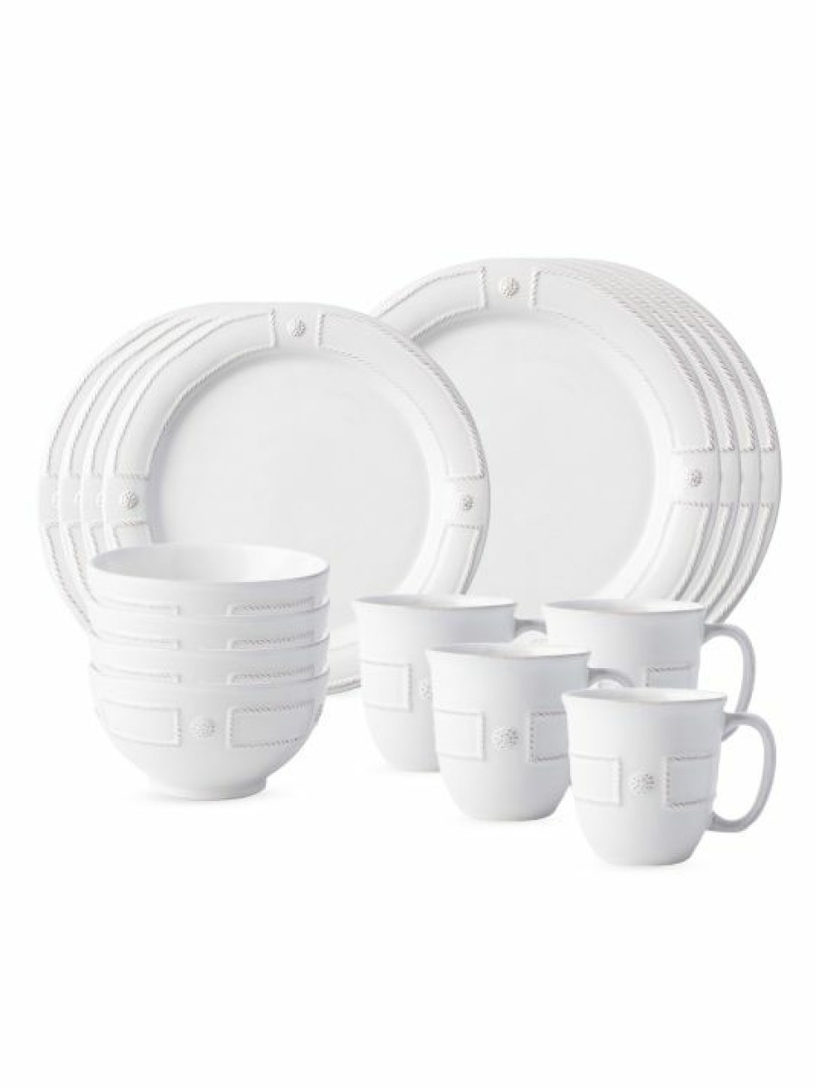 Dining & Entertaining Juliska | Juliska French Panel Whitewash 16-Piece Dinnerware Set