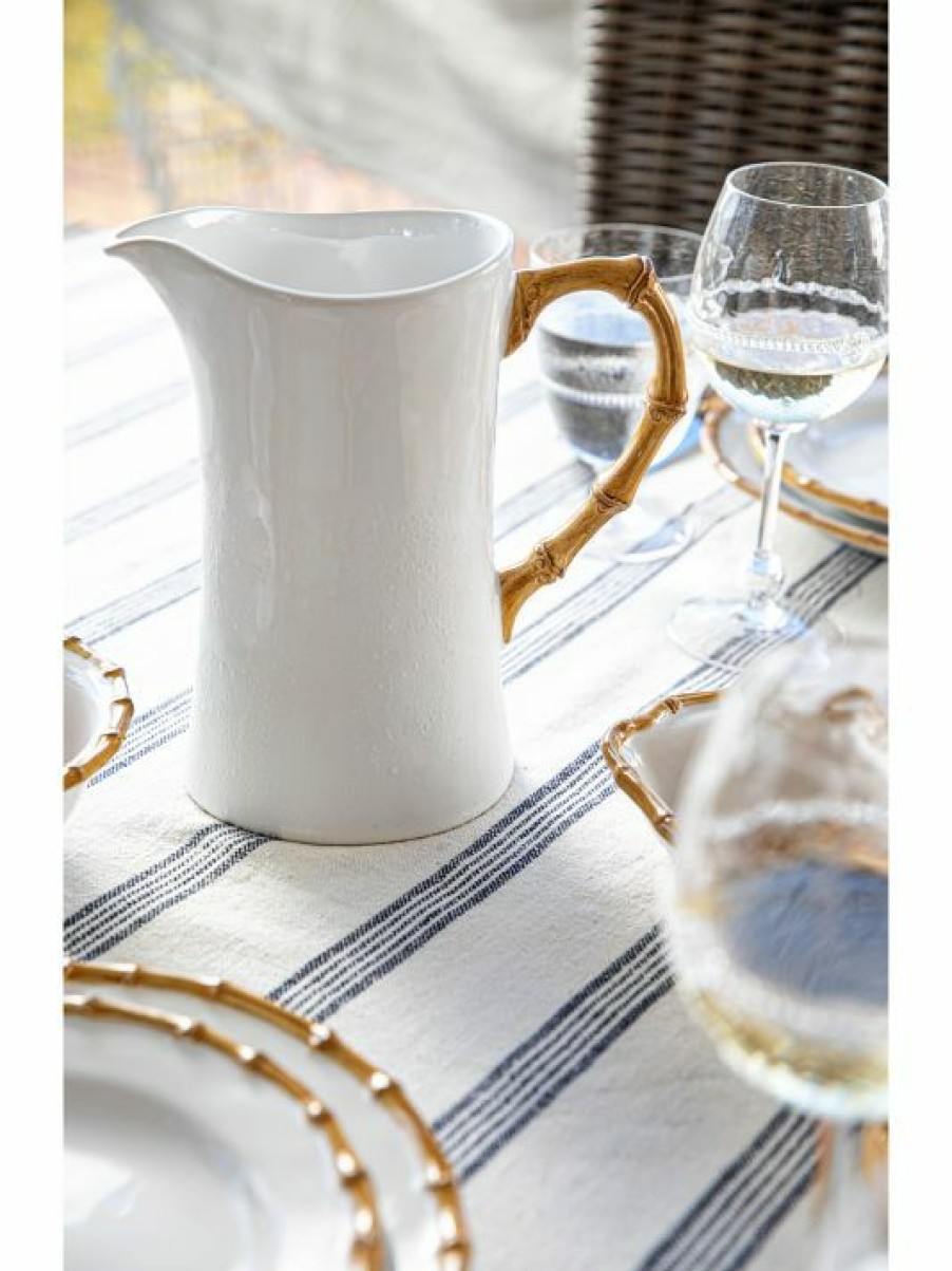 Dining & Entertaining Juliska | Juliska Bamboo Natural Large Pitcher