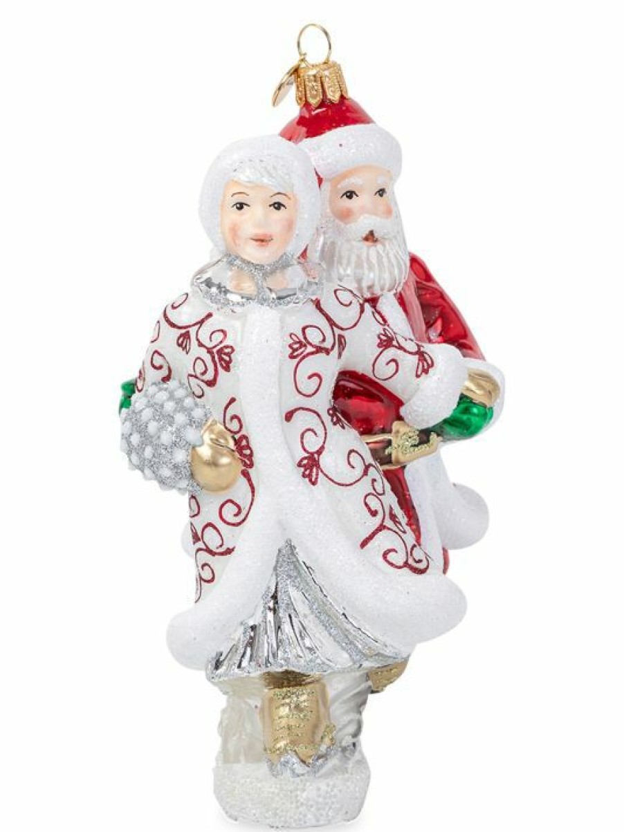 Home Decor Juliska | Juliska Country Estate Winter Frolic 2021 Mr. & Mrs. Claus Ornament