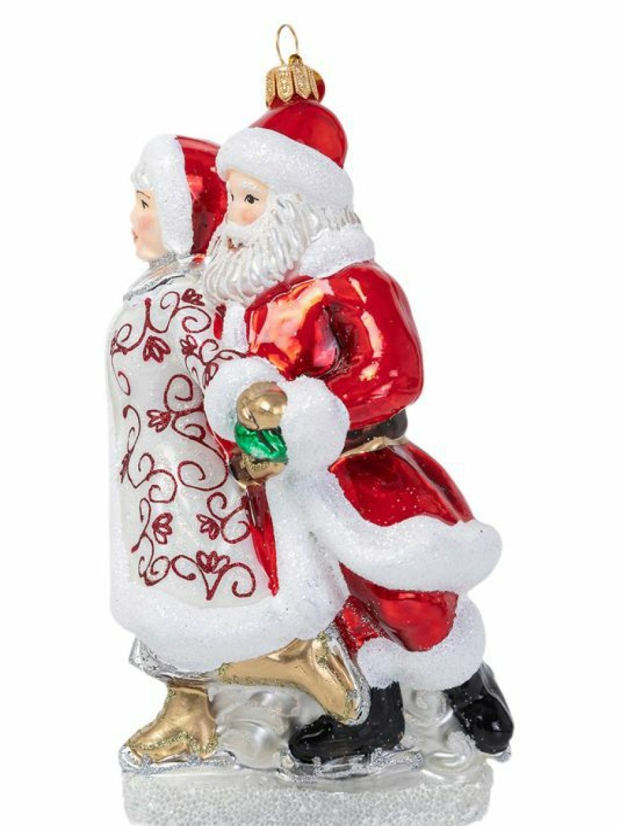 Home Decor Juliska | Juliska Country Estate Winter Frolic 2021 Mr. & Mrs. Claus Ornament