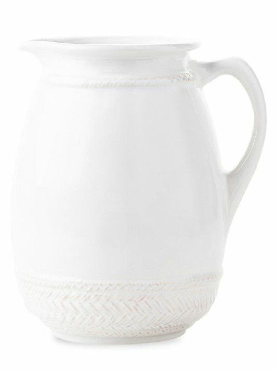 Dining & Entertaining Juliska | Juliska Le Panier Whitewash Pitcher & Vase