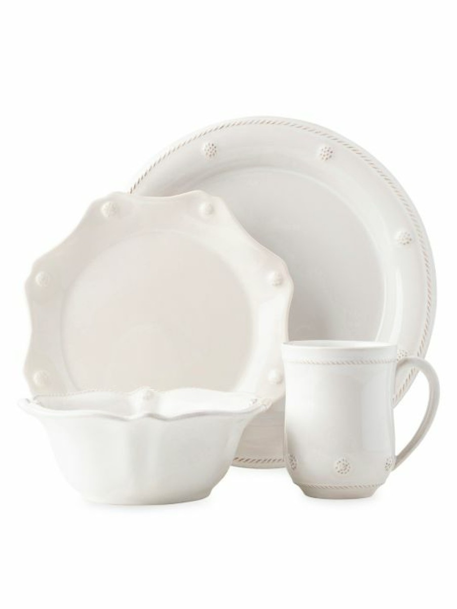 Dining & Entertaining Juliska | Juliska Berry & Thread 4-Piece Ceramic Place Setting Set