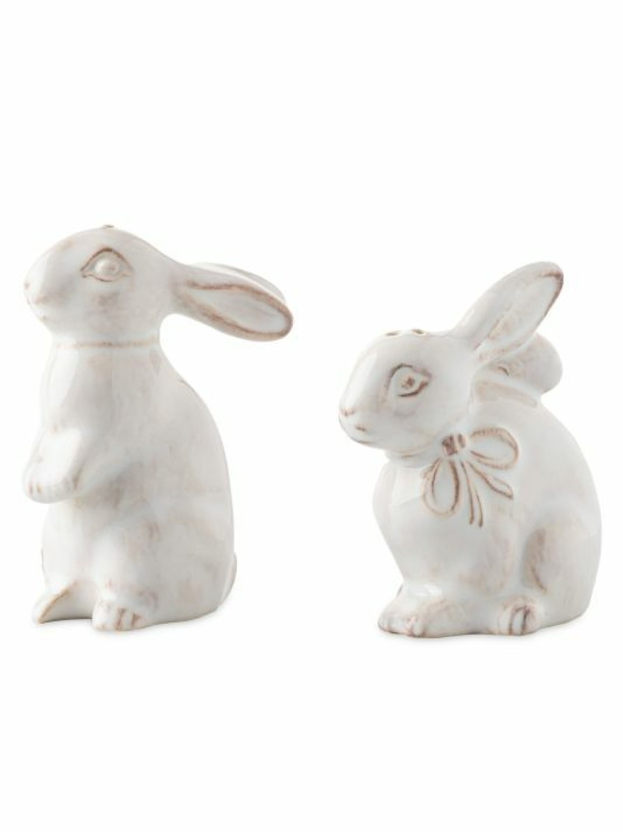 Dining & Entertaining Juliska | Juliska Clever Creatures Bunny Salt & Pepper Shakers