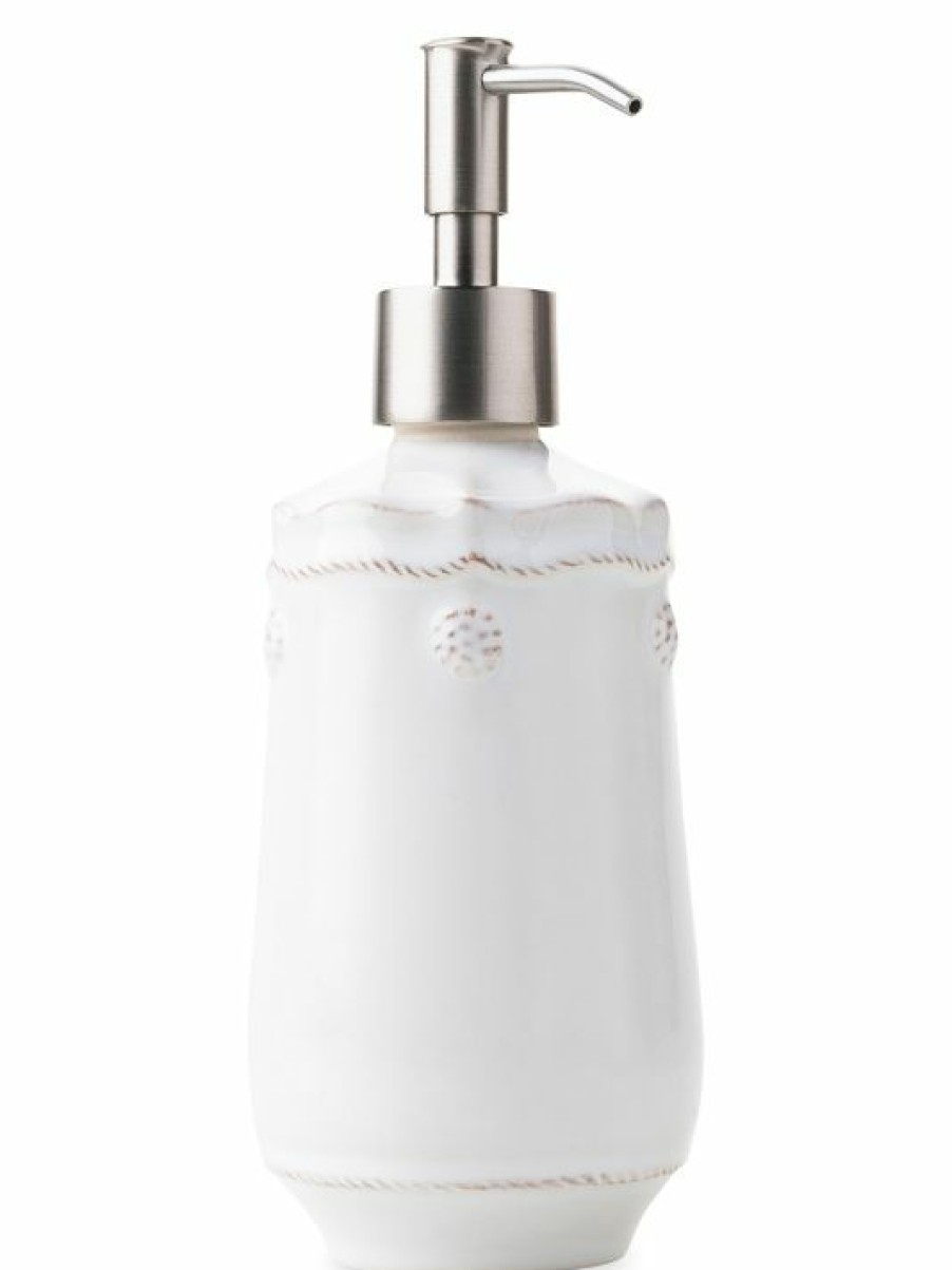 Bath Juliska | Juliska Berry & Thread Whitewash Soap & Lotion Dispenser