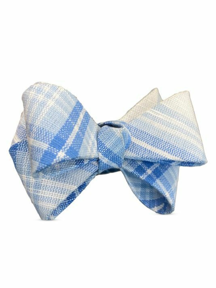 Dining & Entertaining Juliska | Juliska Tuxedo Chambray Tartan Napkin Ring