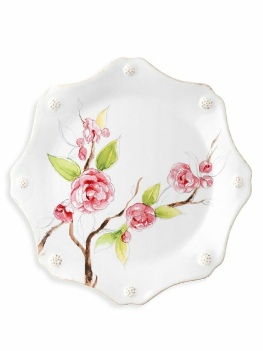 Dining & Entertaining Juliska | Juliska Berry & Thread Floral Sketch Camellia Dessert/Salad Plate