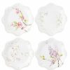 Dining & Entertaining Juliska | Juliska Berry & Thread Floral Sketch 4-Piece Dessert/Salad Plate Set