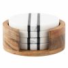 Dining & Entertaining Juliska | Juliska Stonewood Stripe 5-Piece Coaster Set