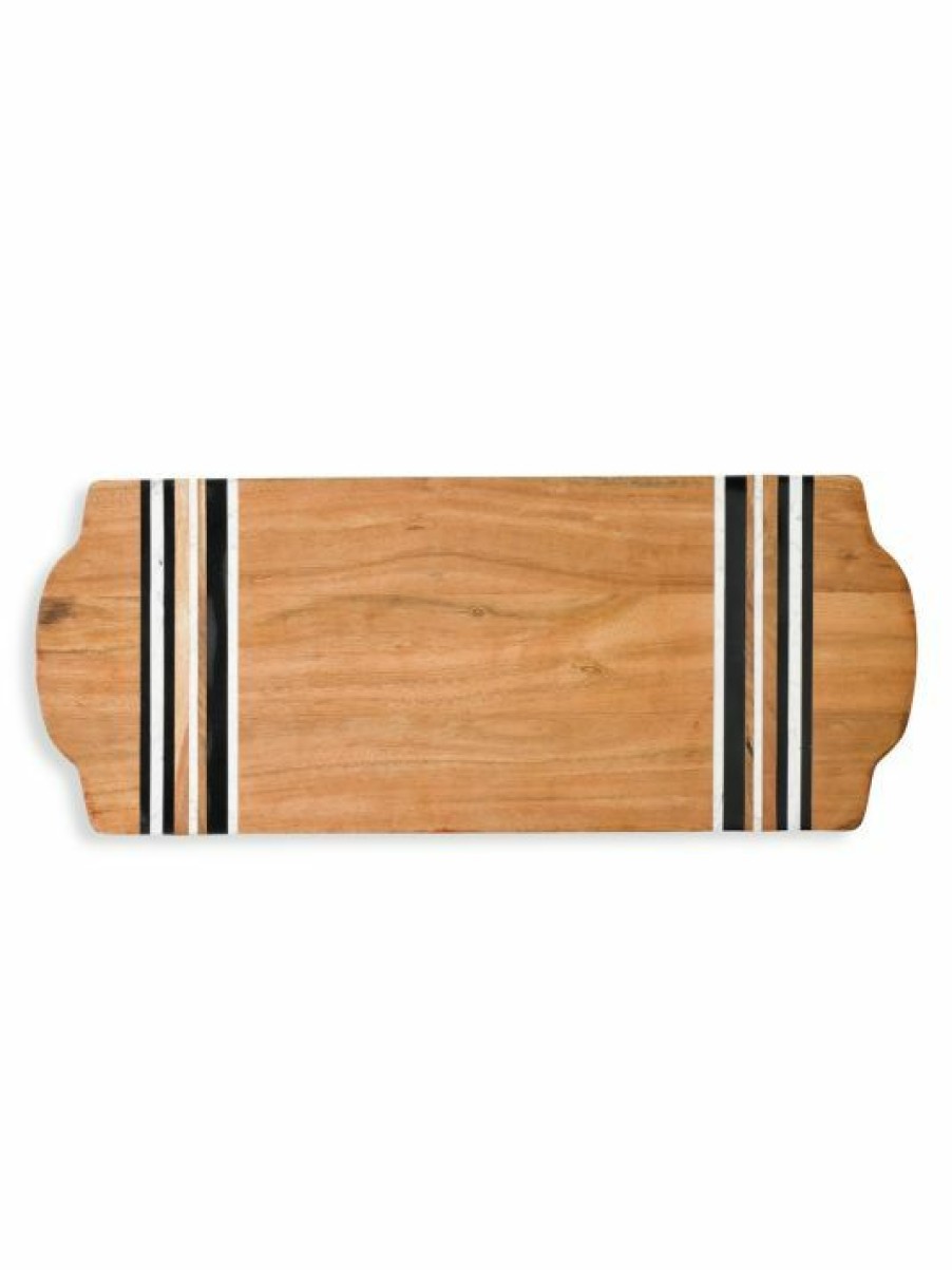 Dining & Entertaining Juliska | Juliska Stonewood Large Stripe Serving Board